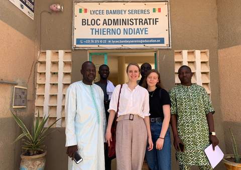 Делегация Ассоциации русистов Сенегала посетила школы русского языка