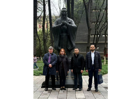 Делегация МГУ посетила Китай